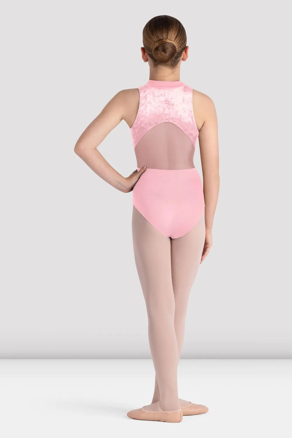 Girls Tanya Zip Front Leotard