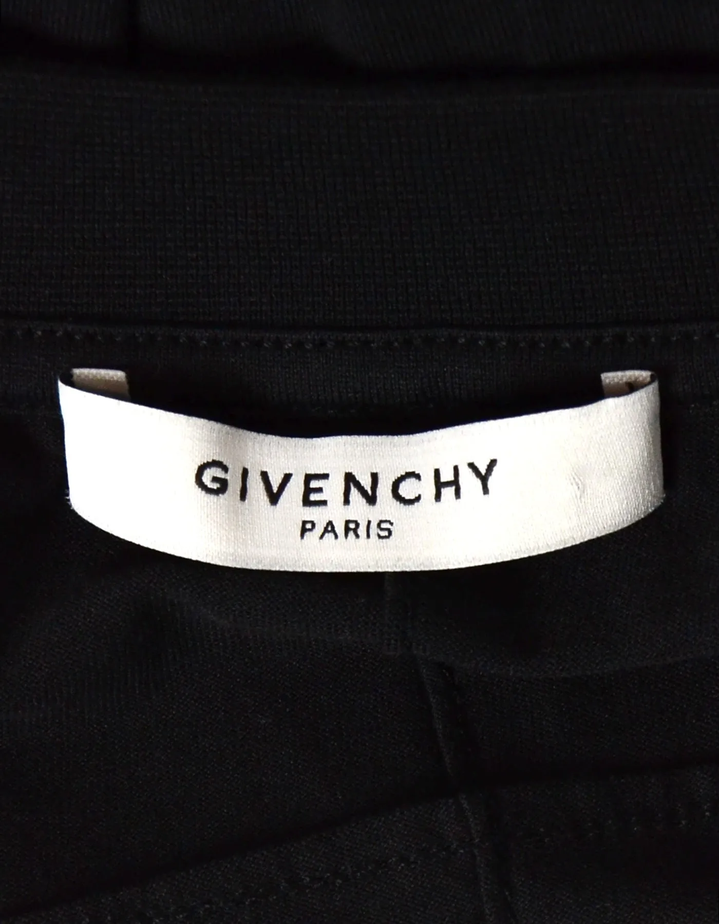 Givenchy Black Cotton Oversized Rottweiler Printed T-Shirt sz Small