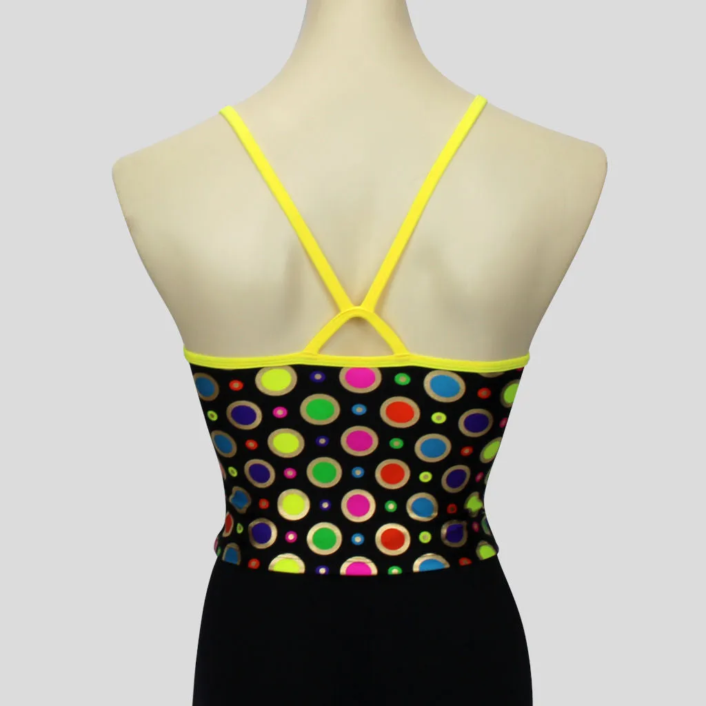 Gold Ring Polka Dot Top