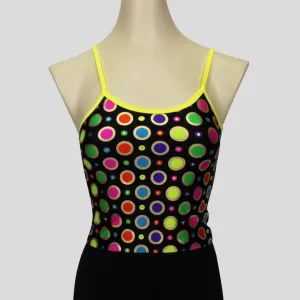 Gold Ring Polka Dot Top