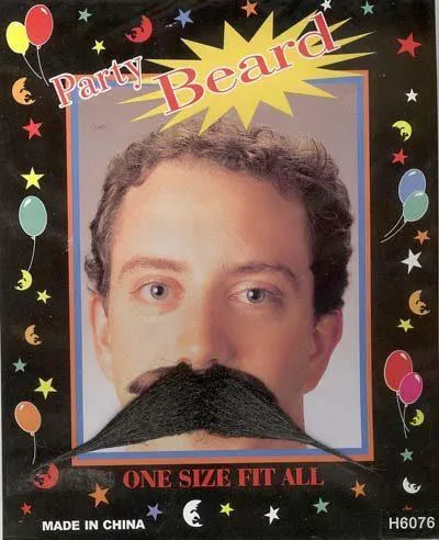 Gomez Black Moustache