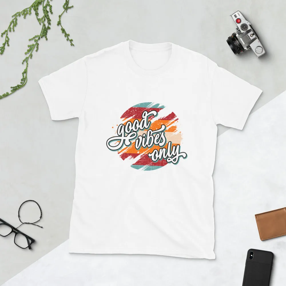 Good Vibes Only Short-Sleeve Unisex T-Shirt