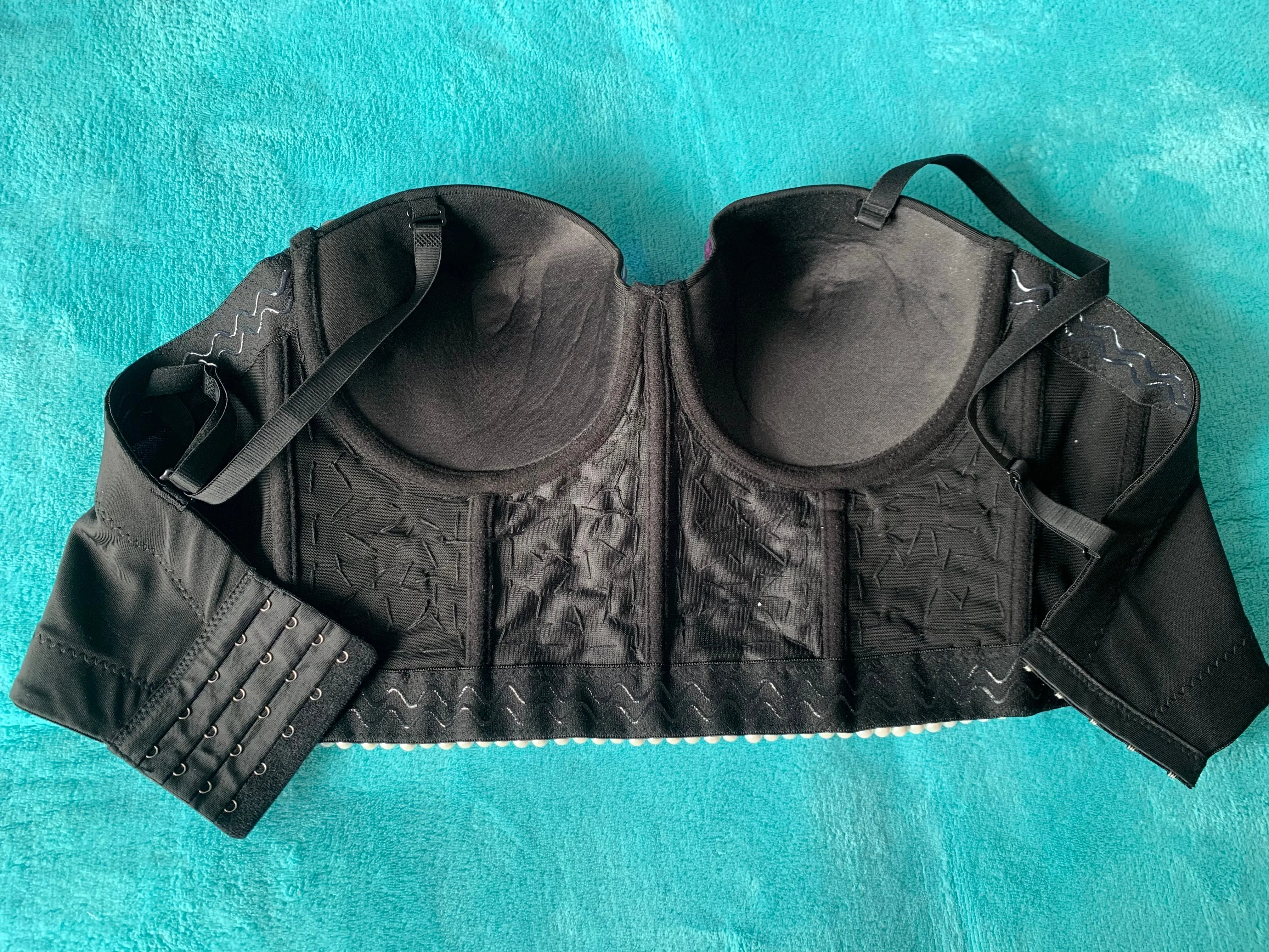 Gorgeous Rhinestone Push Up Corset