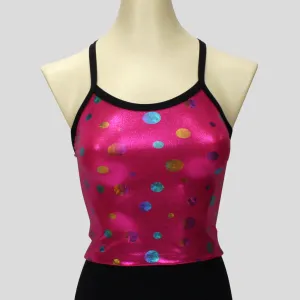 Gradient Dot Pink Top