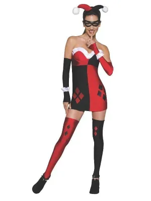 Harley Quinn Costume Dress for Women