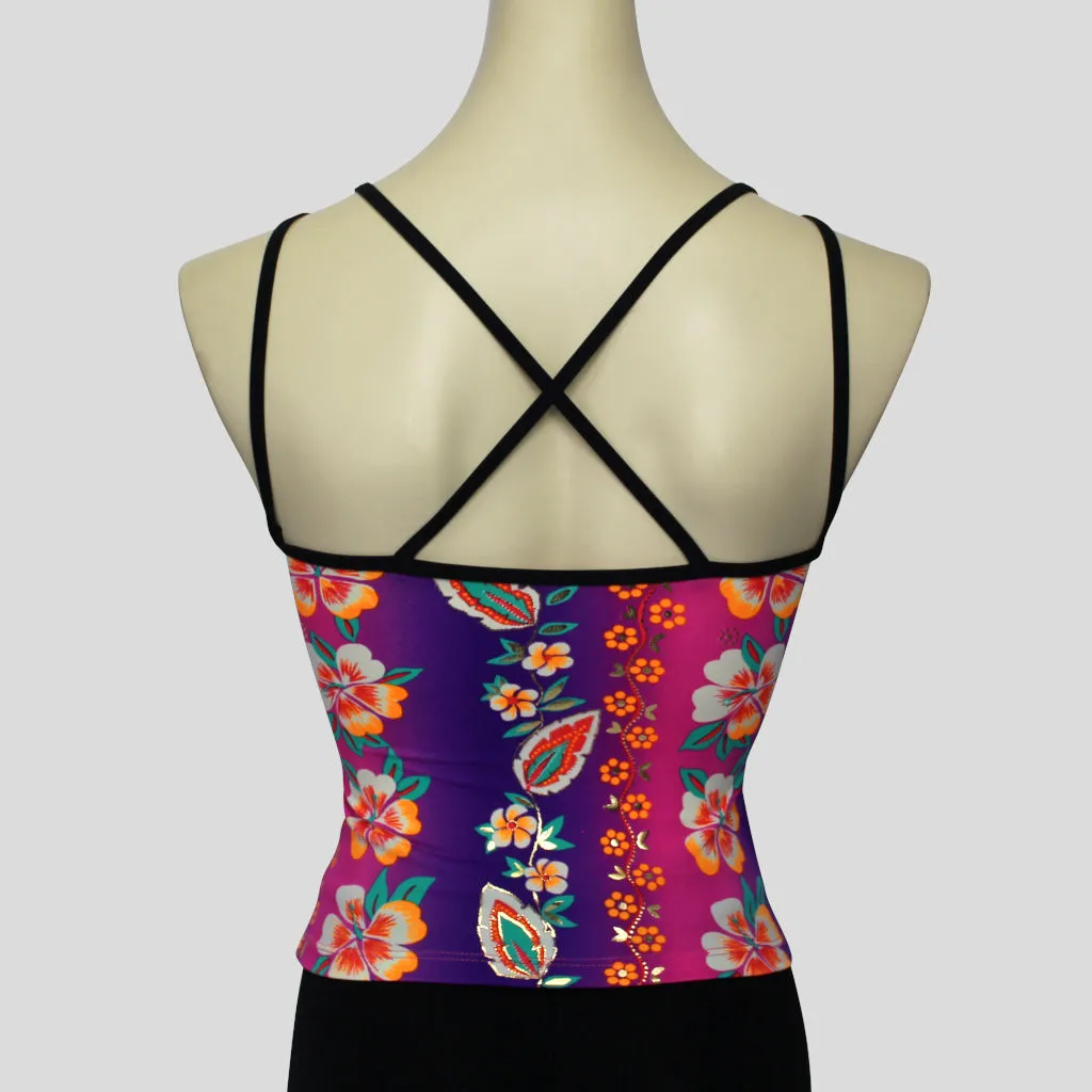 Hawaiian Floral Top