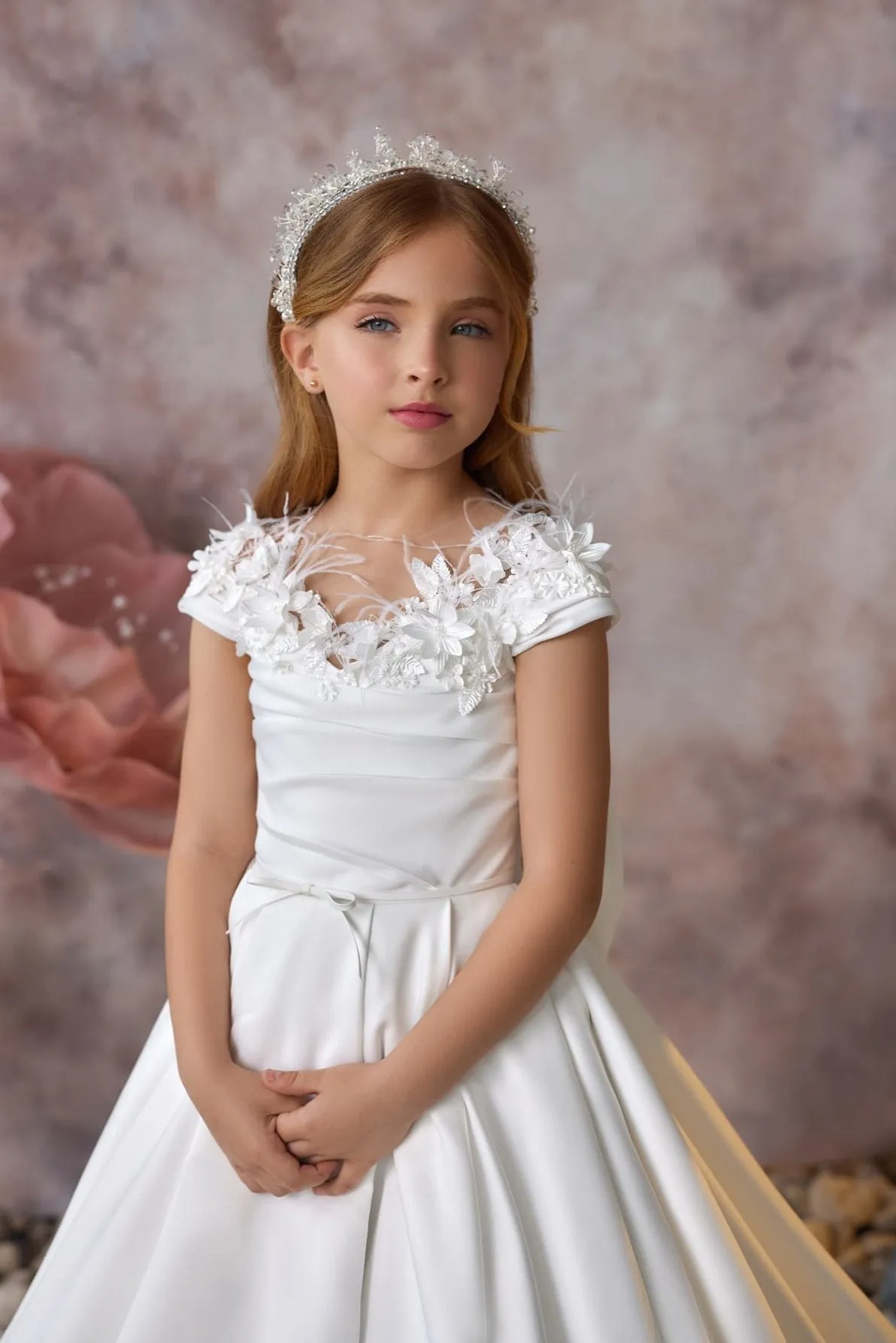 Heavenly Petals Communion Gown