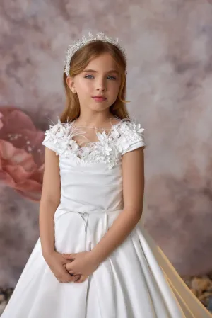 Heavenly Petals Communion Gown