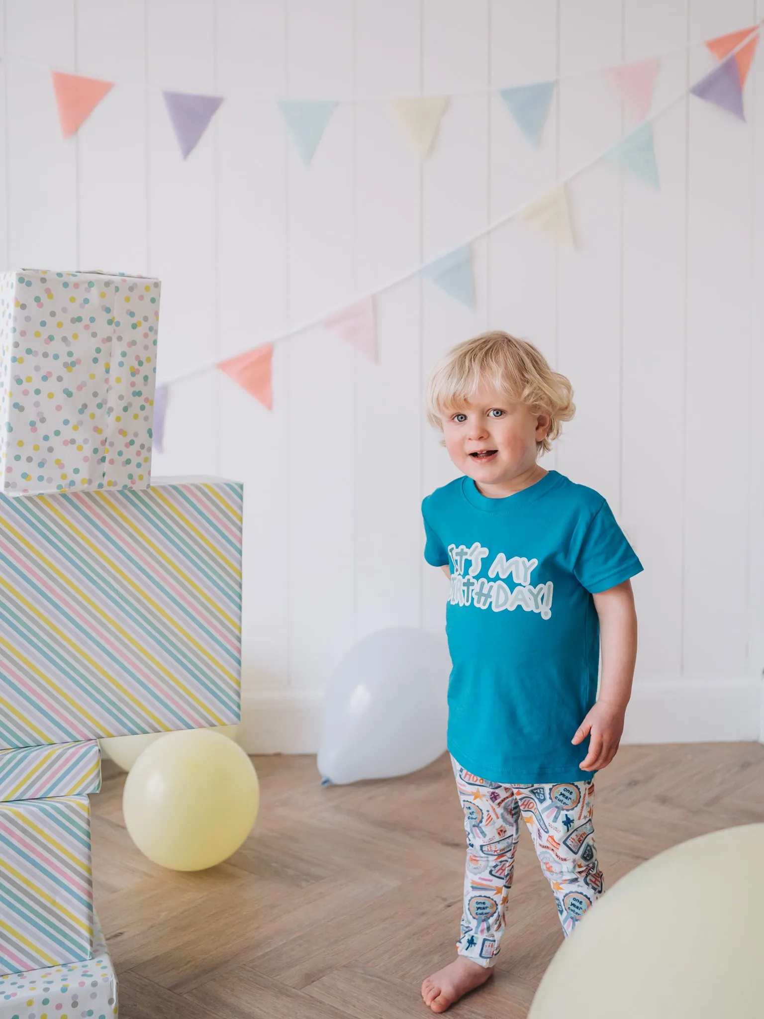 'It's My Birthday' Blue Birthday Tee - 18/24 months