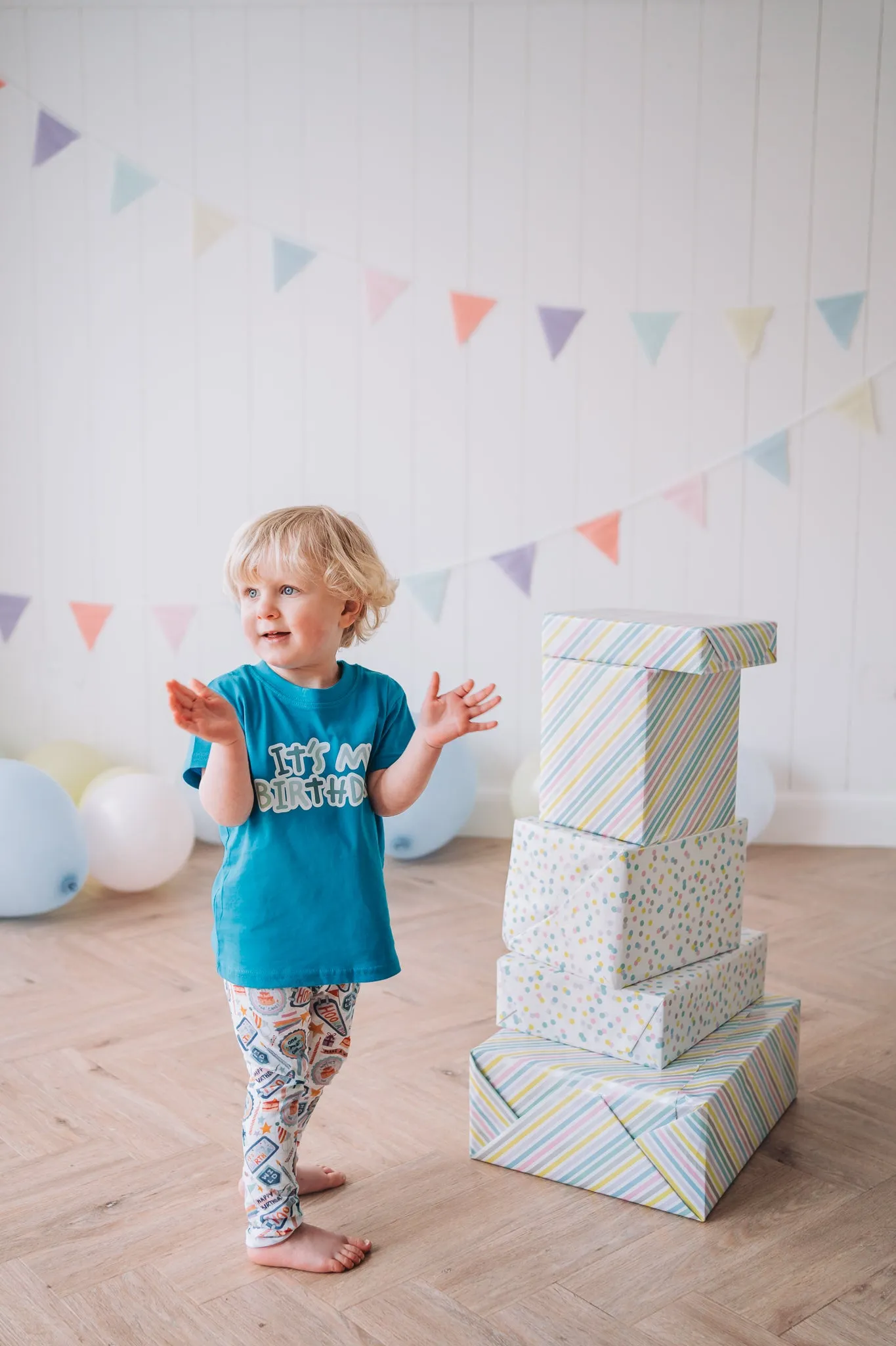 'It's My Birthday' Blue Birthday Tee - 18/24 months