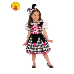 Jester Clown Girls Halloween Costume