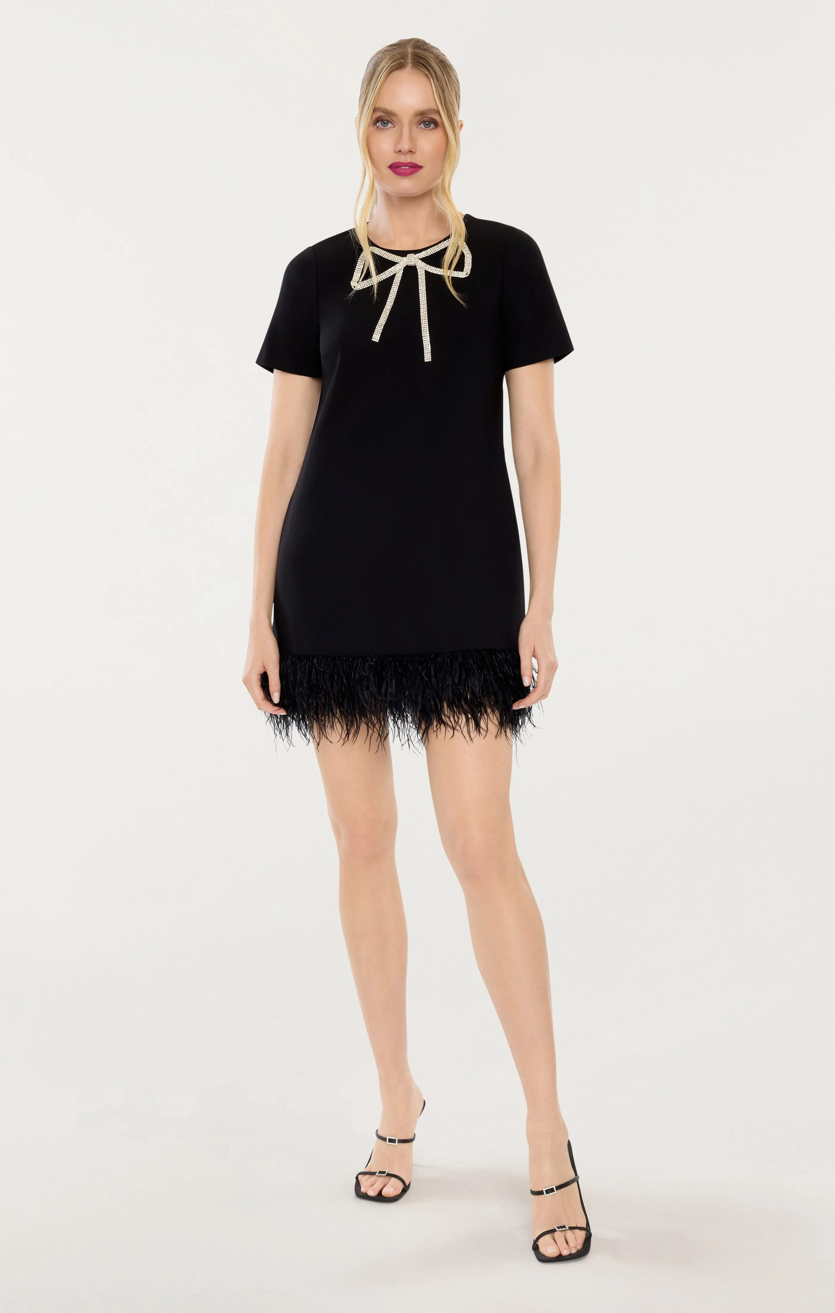 Jewel Bow Marullo Dress