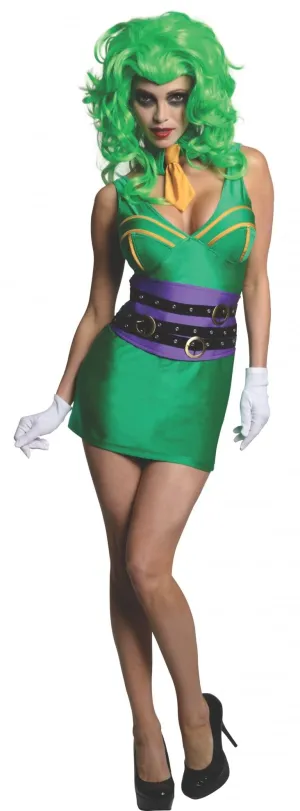 Joker Super Villain Secret Wishes Costume for Adults