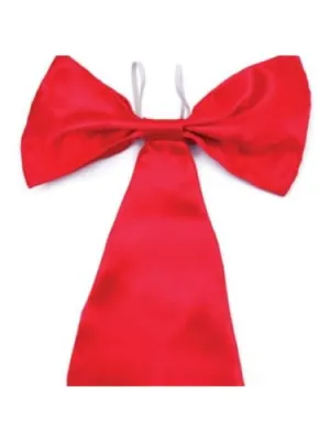 Jumbo Red Bow Tie