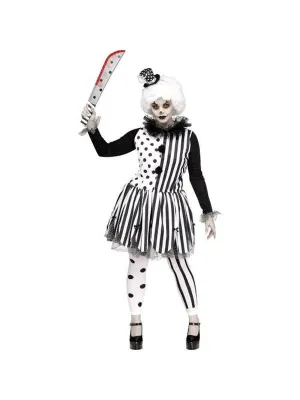 Killer Clown Adult Costume Plus Size