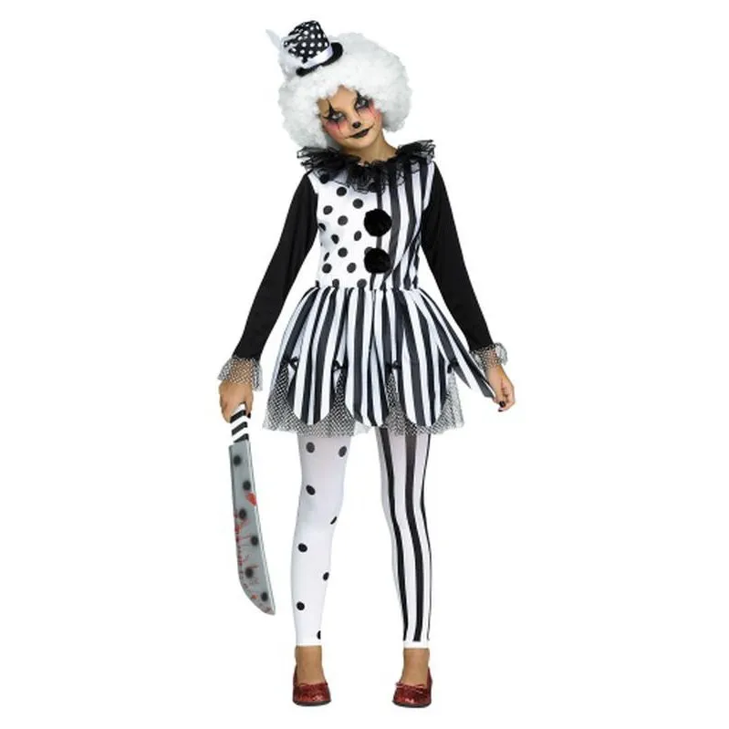 Killer Clown Girls Costume