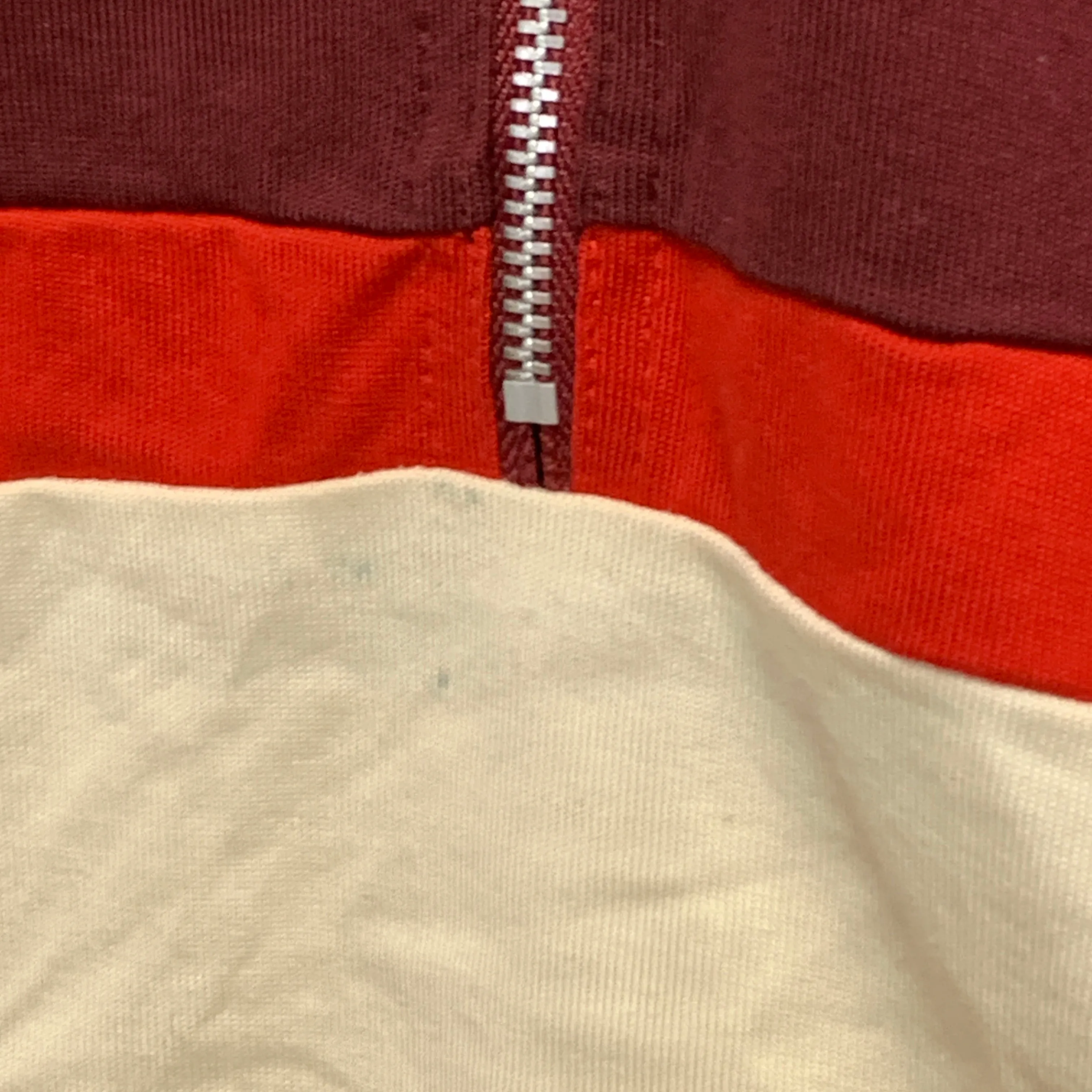[L] Toga Virilis Border Panel Quarter Zip L/S Rugby Shirt