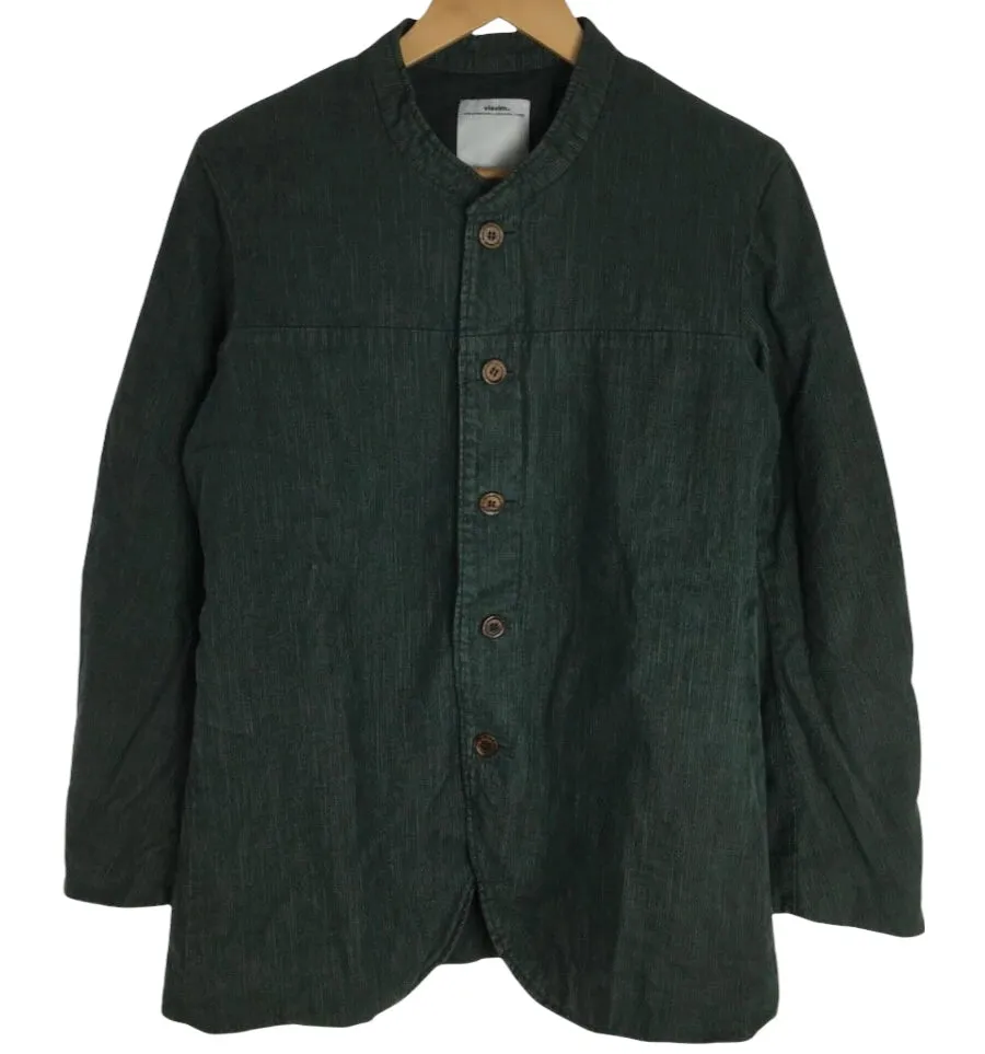 [L] Visvim 13AW Pawnee Band Collar Jacket Slub Corduroy