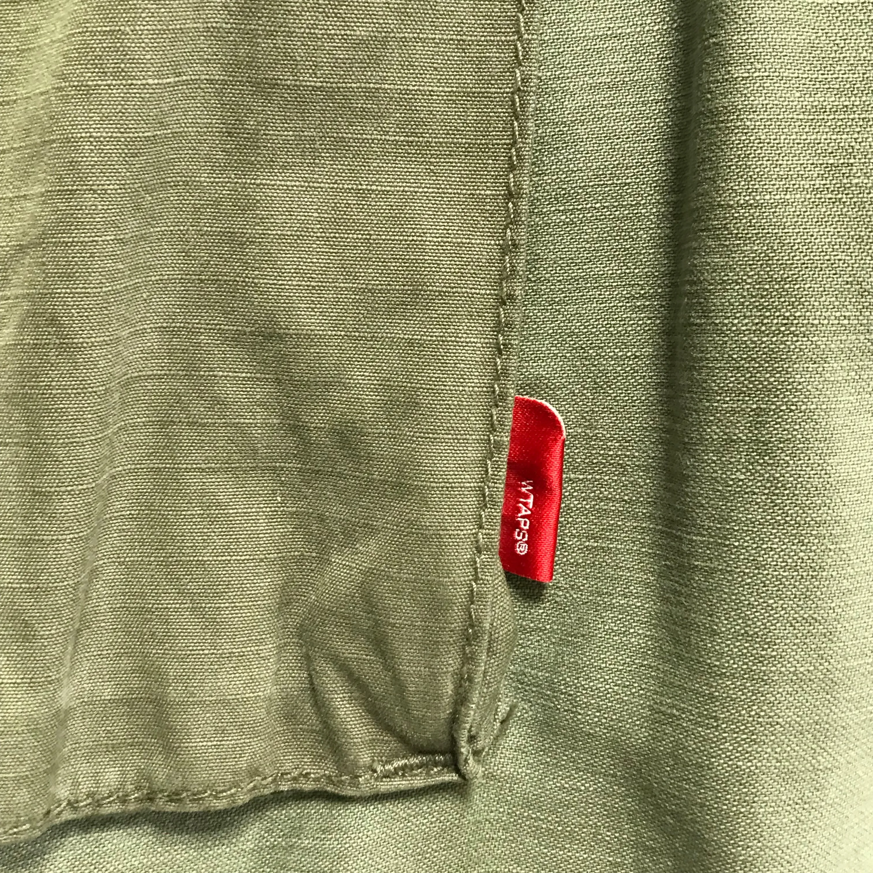 [L] WTaps12SS Ripstop M-65 Jacket Olive