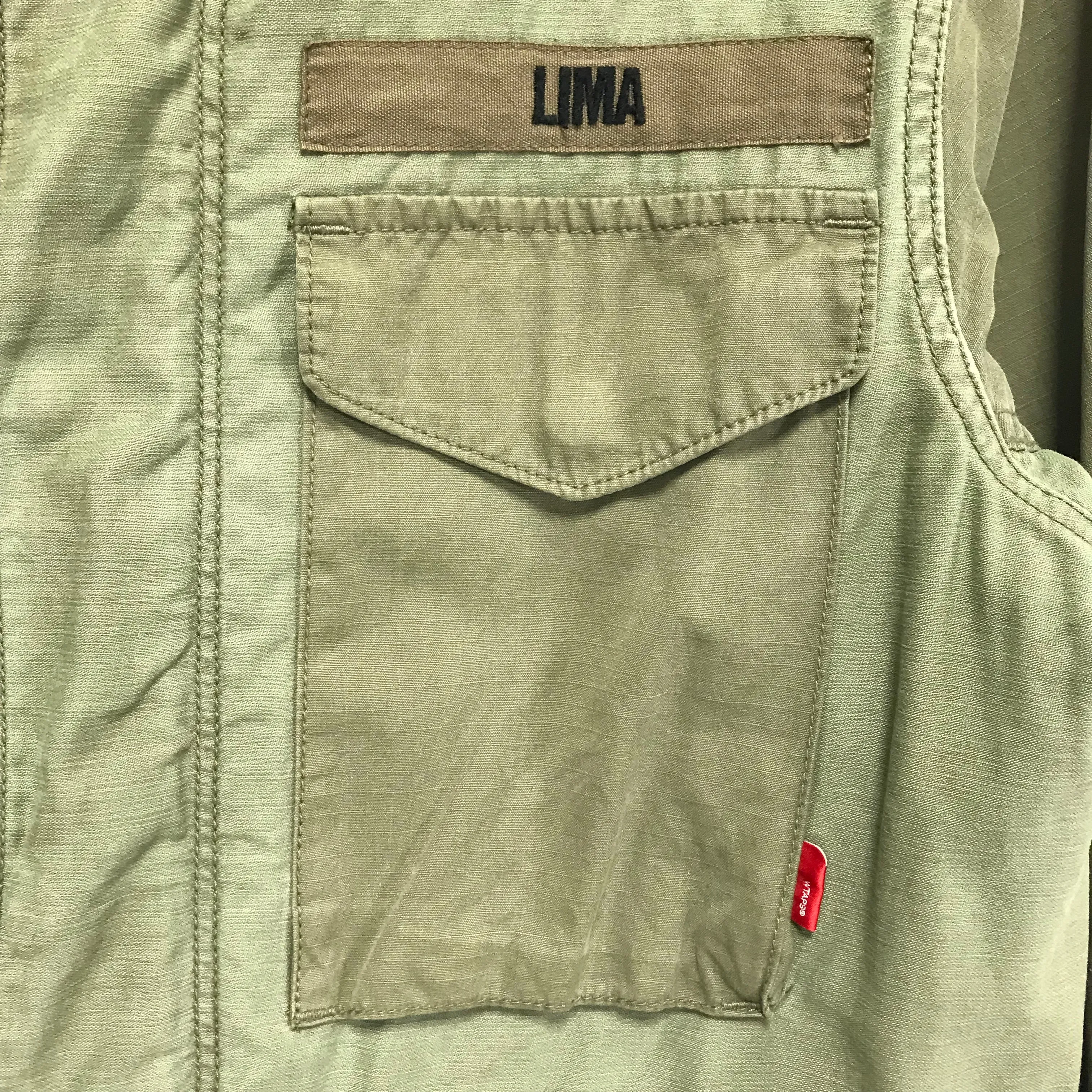 [L] WTaps12SS Ripstop M-65 Jacket Olive