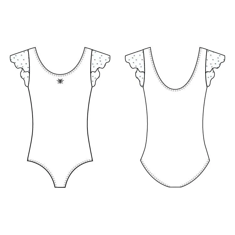 L53732G - Bloch Scarlett Girls Leotard