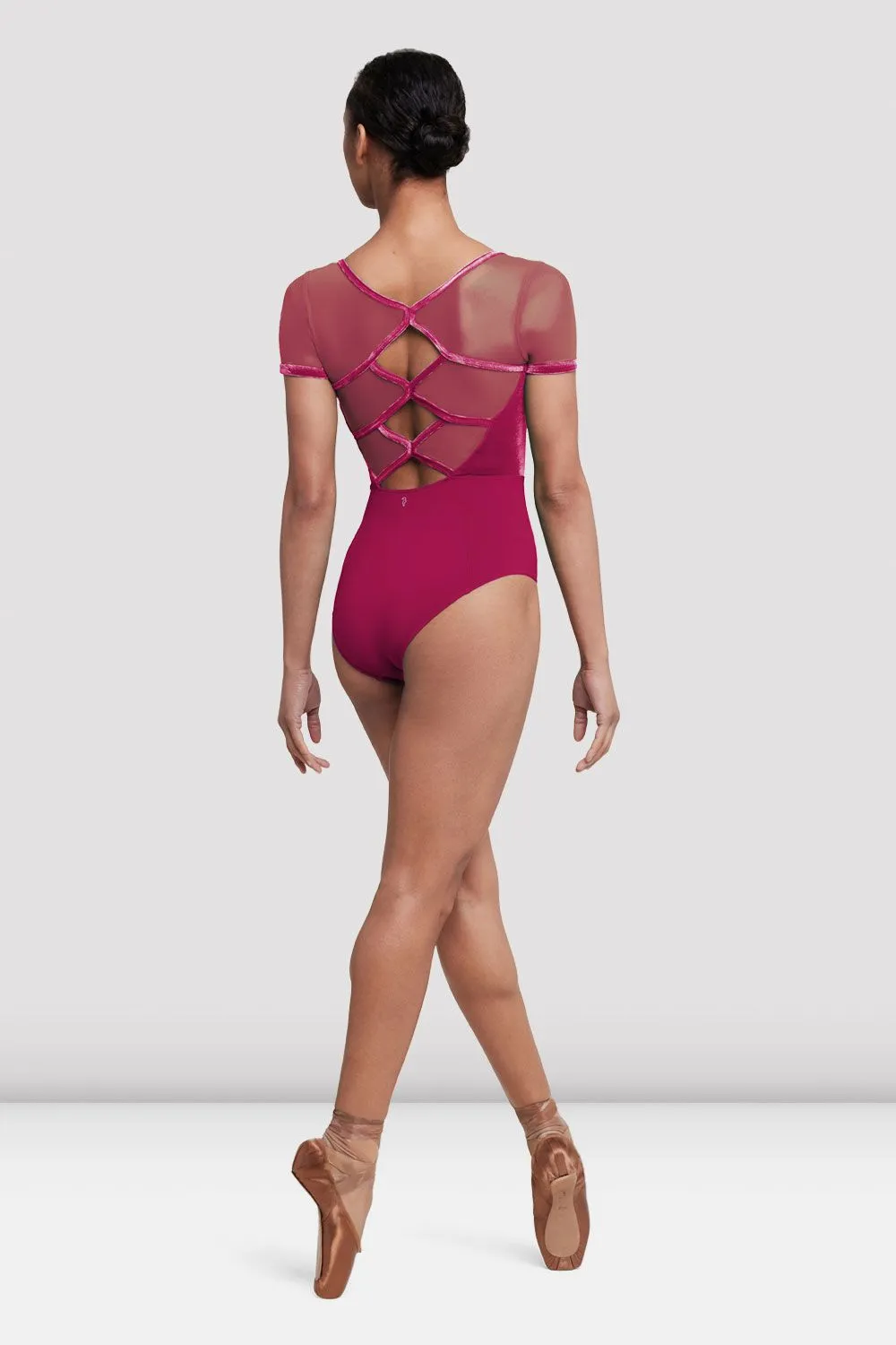 Ladies Anna Cap Sleeve Leotard
