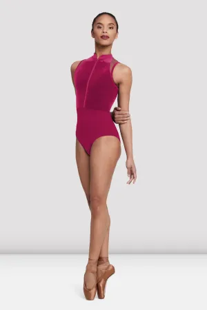 Ladies Elosie Zip Front Leotard