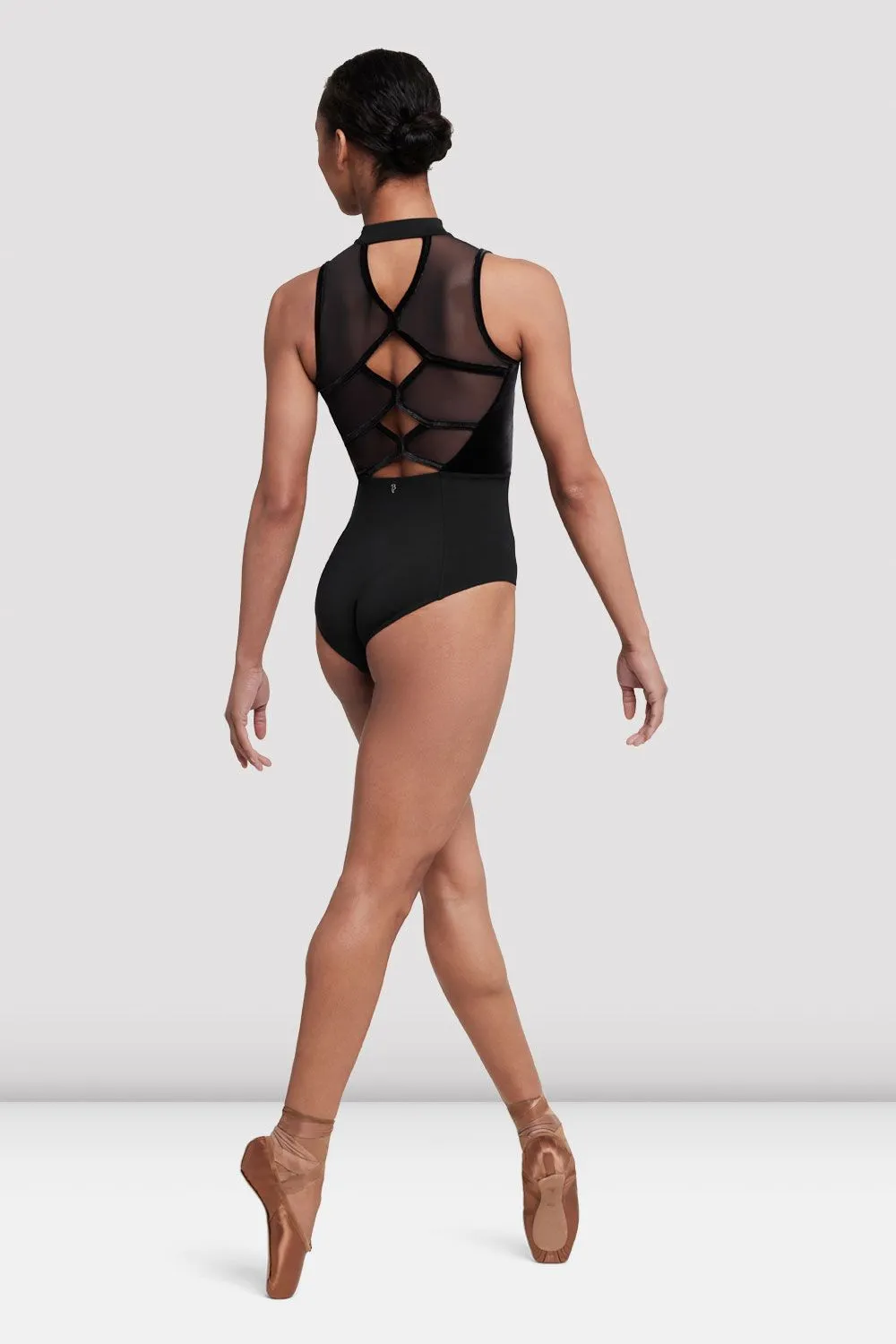 Ladies Elosie Zip Front Leotard