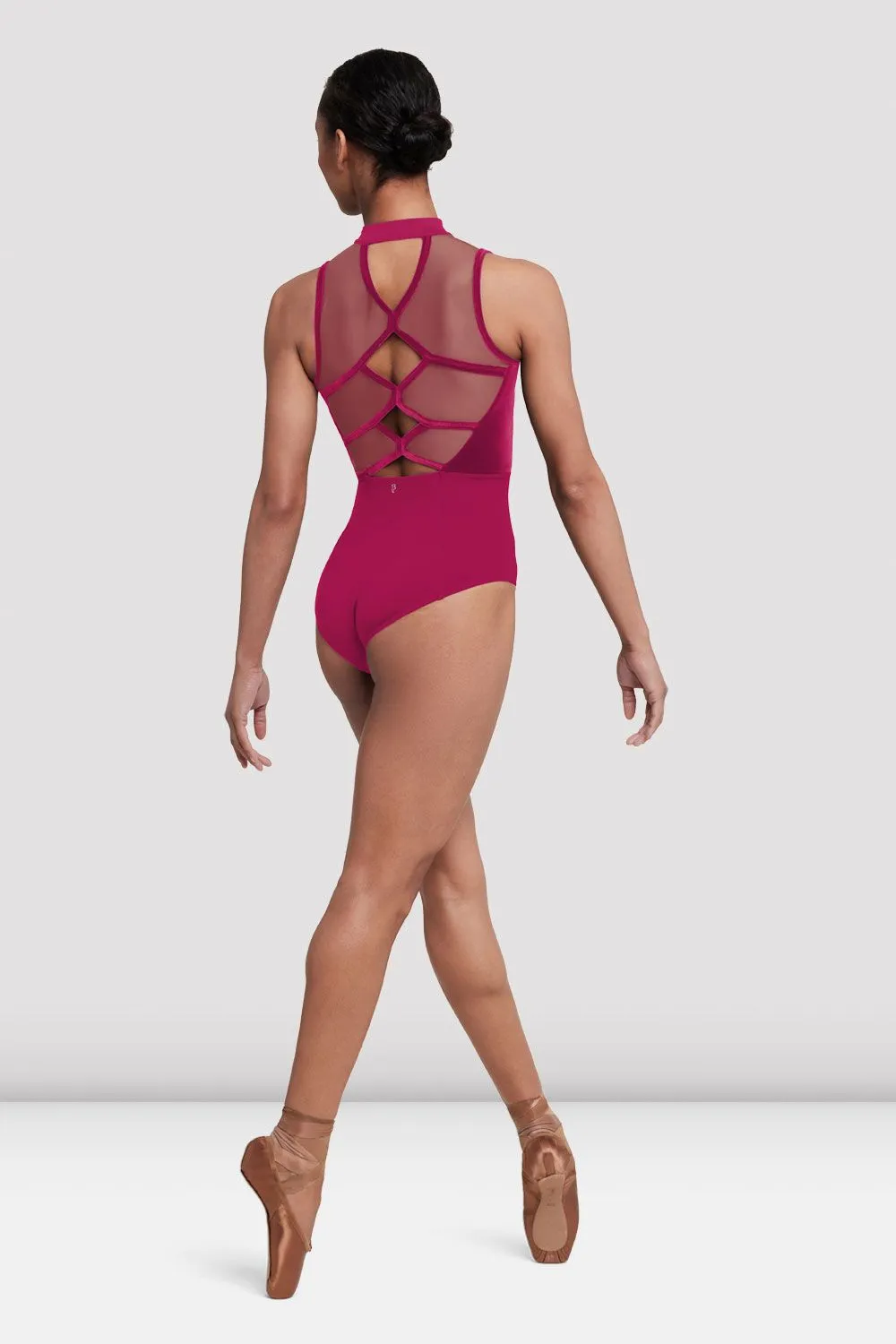 Ladies Elosie Zip Front Leotard
