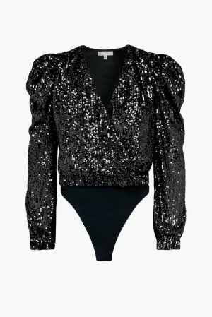 Lala Sequins Bodysuit