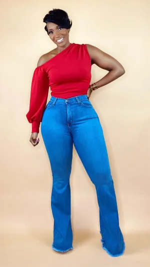 LAVISH TOP (RED)