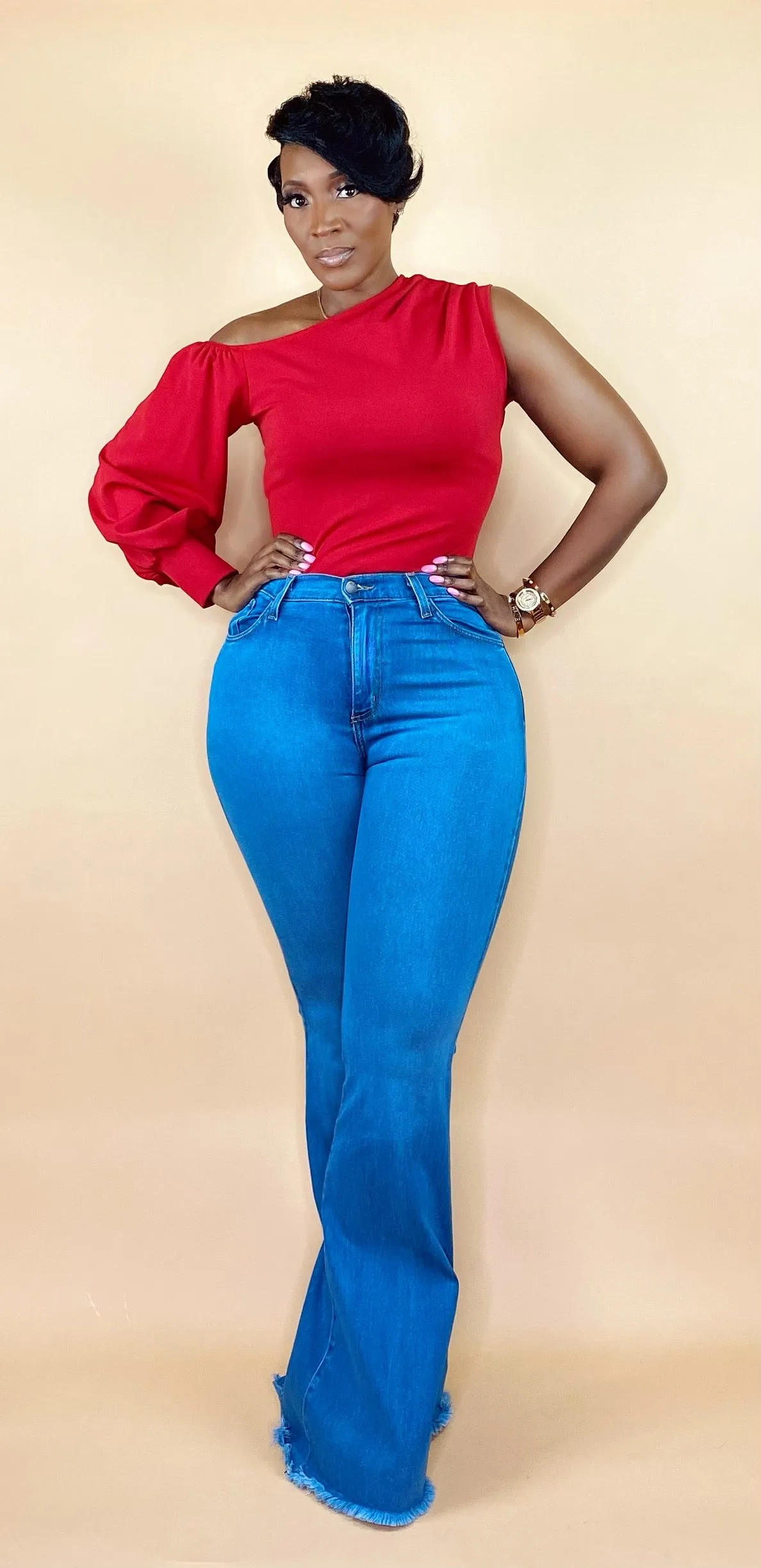 LAVISH TOP (RED)