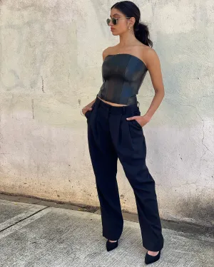 Leather Bustier