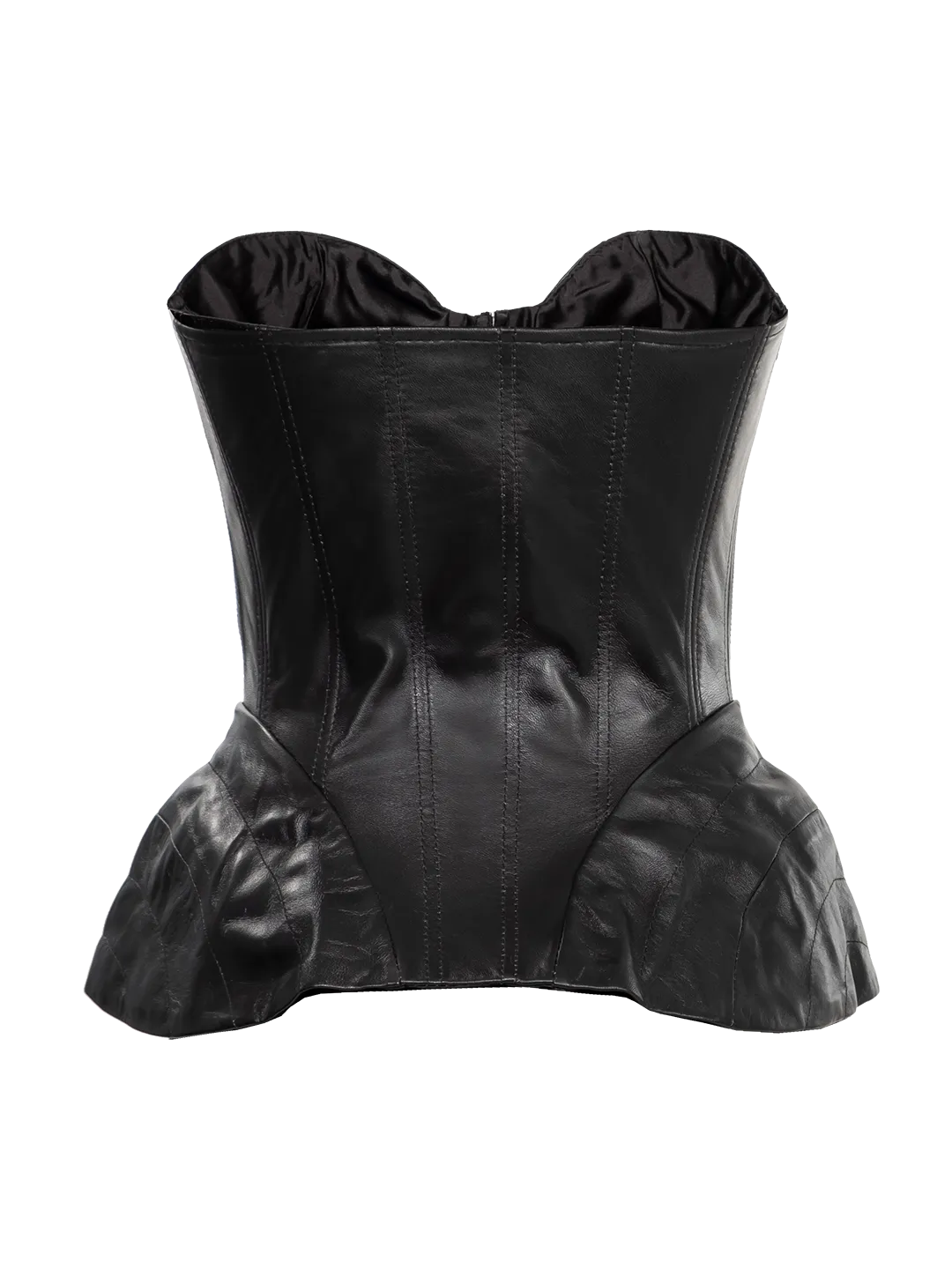 Leather Corset Top