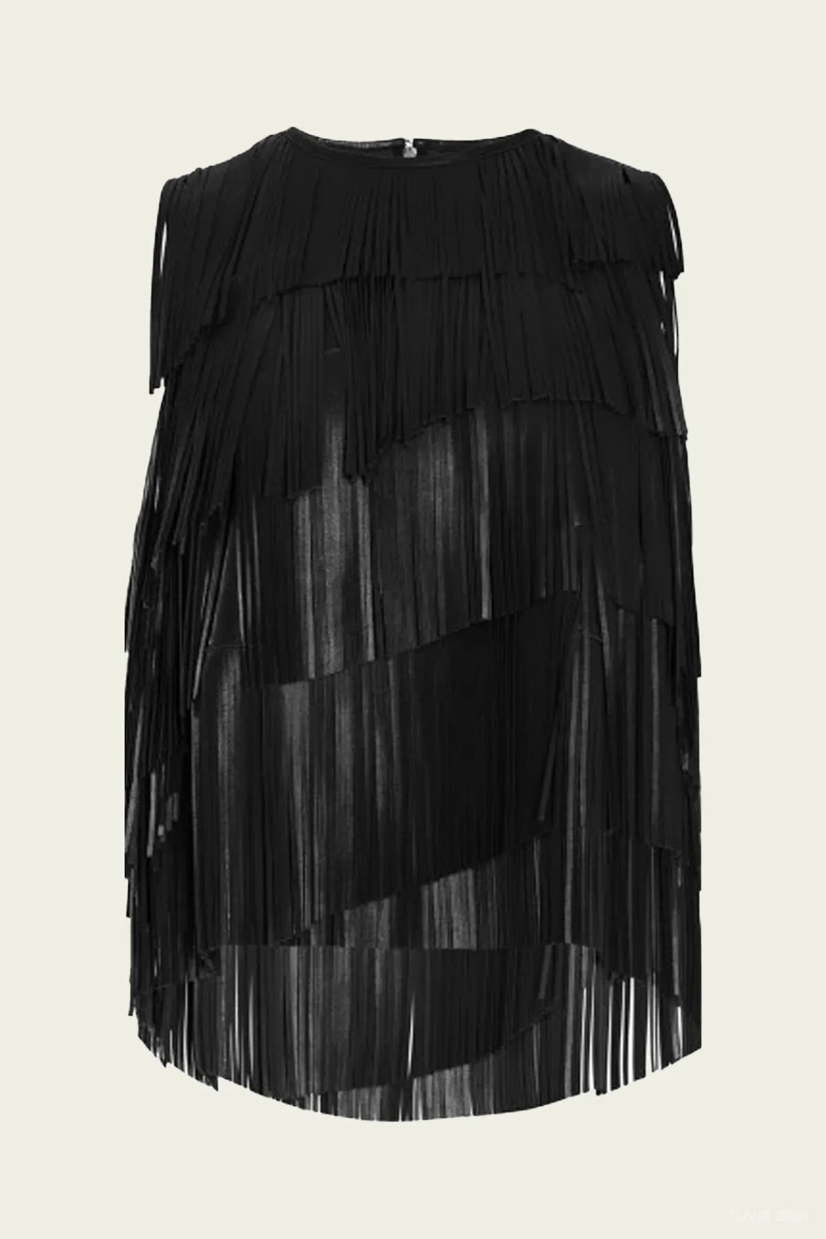 Leonie Top in Noir