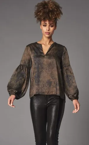 Lola & Sophie Python top