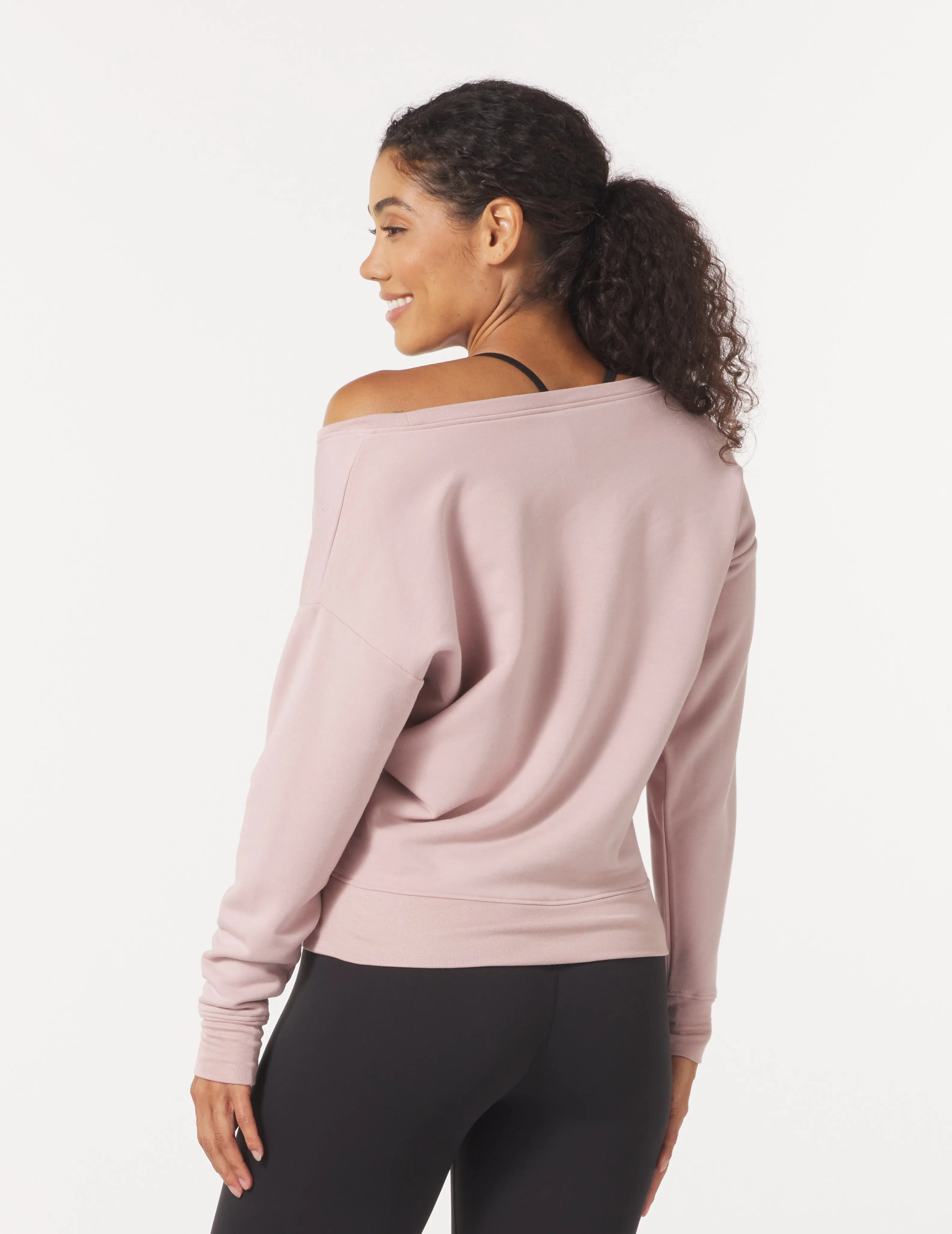 Lounge Off Shoulder: Adobe Rose