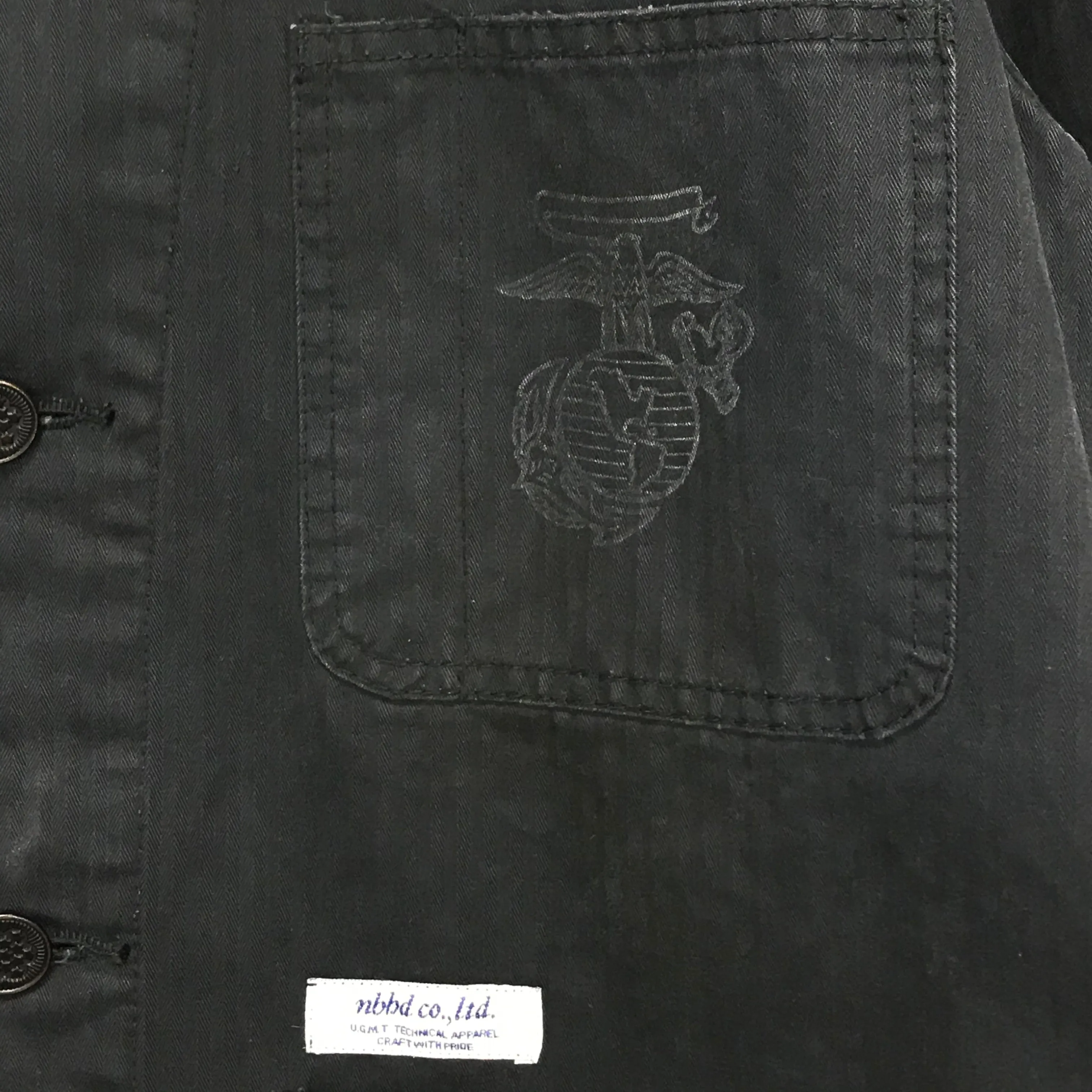 [M] Neighborhood 14SS M-41 HBT C-Jacket Navy