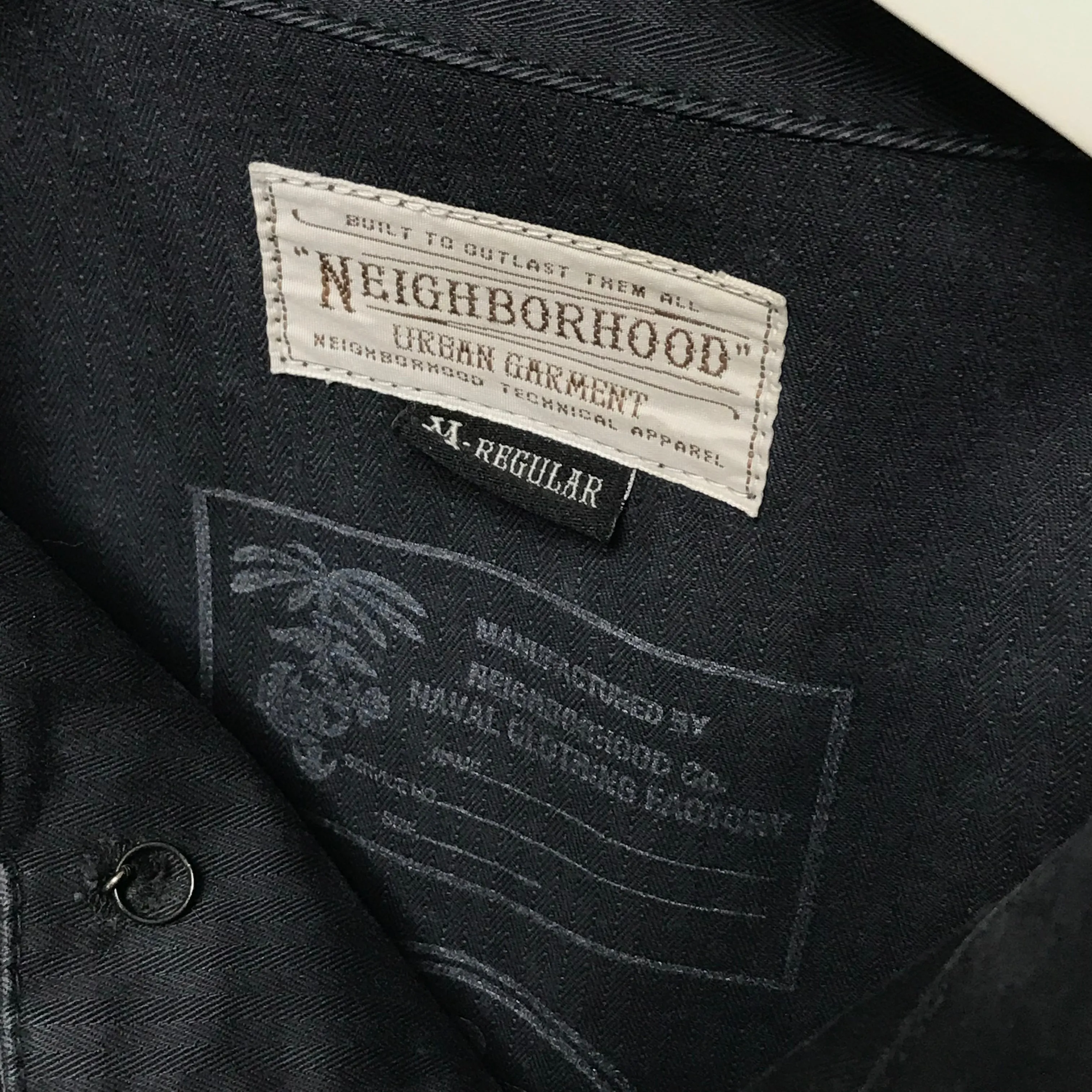 [M] Neighborhood 14SS M-41 HBT C-Jacket Navy