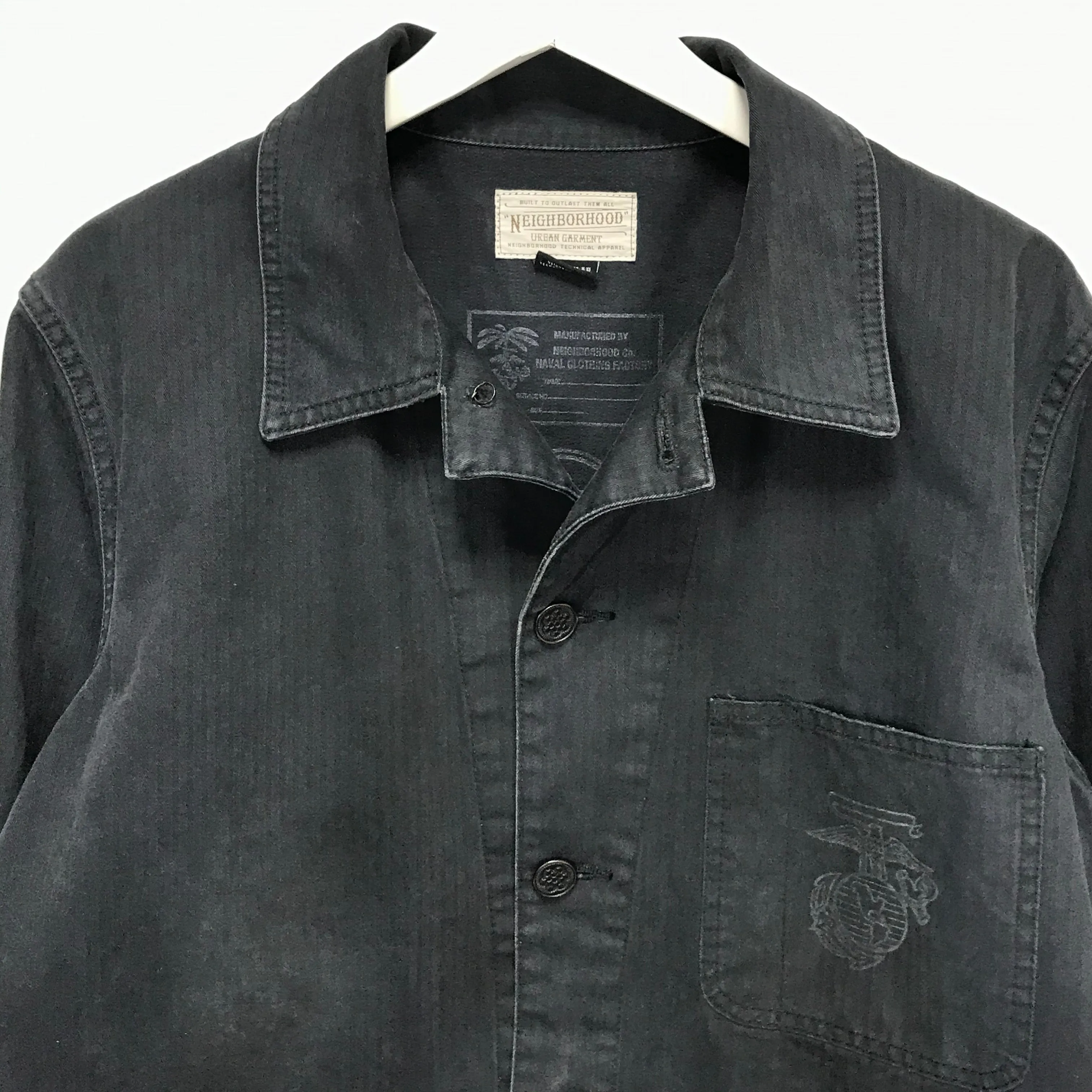 [M] Neighborhood 14SS M-41 HBT C-Jacket Navy