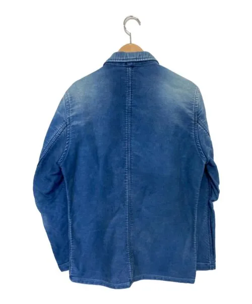 [M] Visvim 13AW Cunningham Smock Damaged Moleskin Indigo