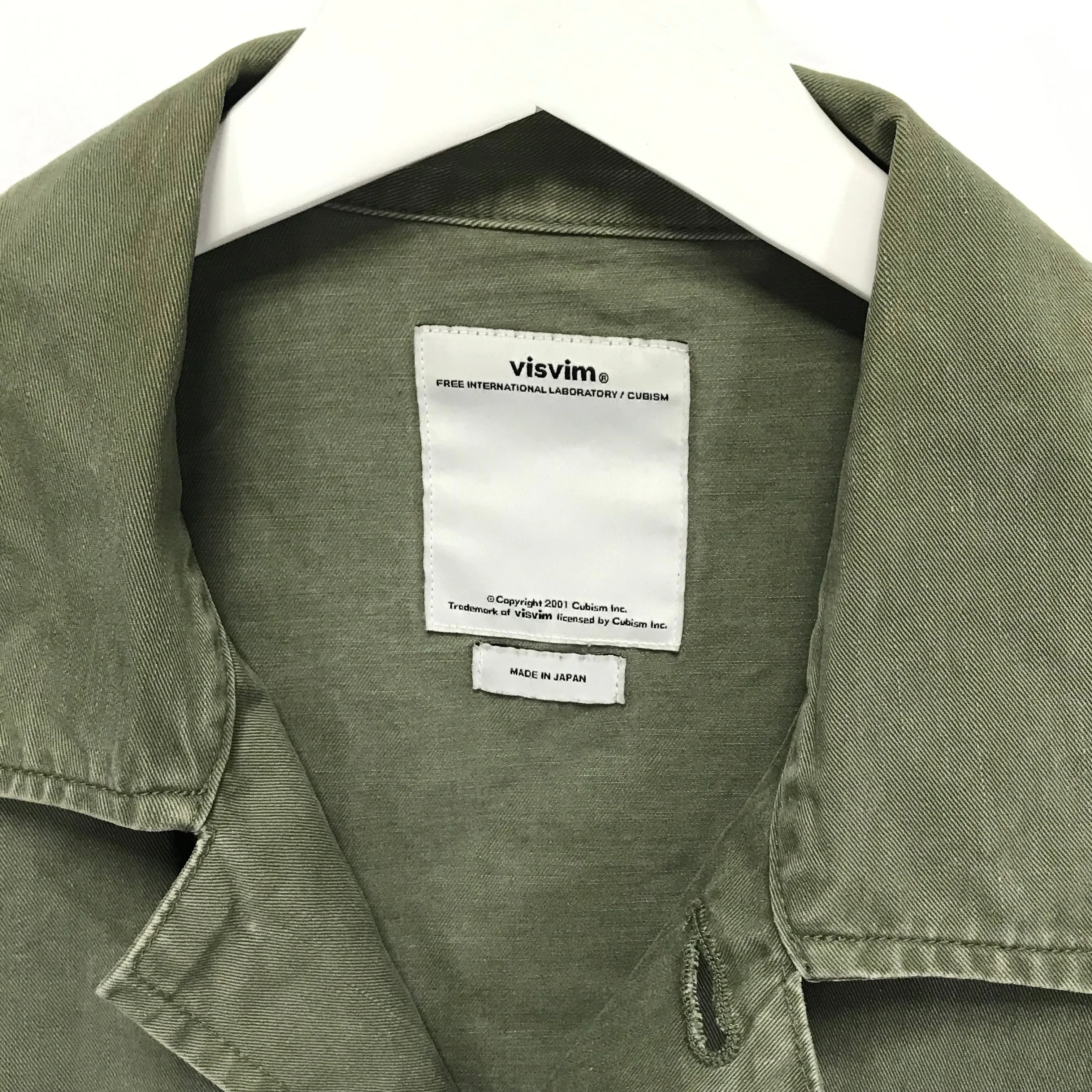 [M] Visvim 13AW Kilgore Jacket Dmgd Olive
