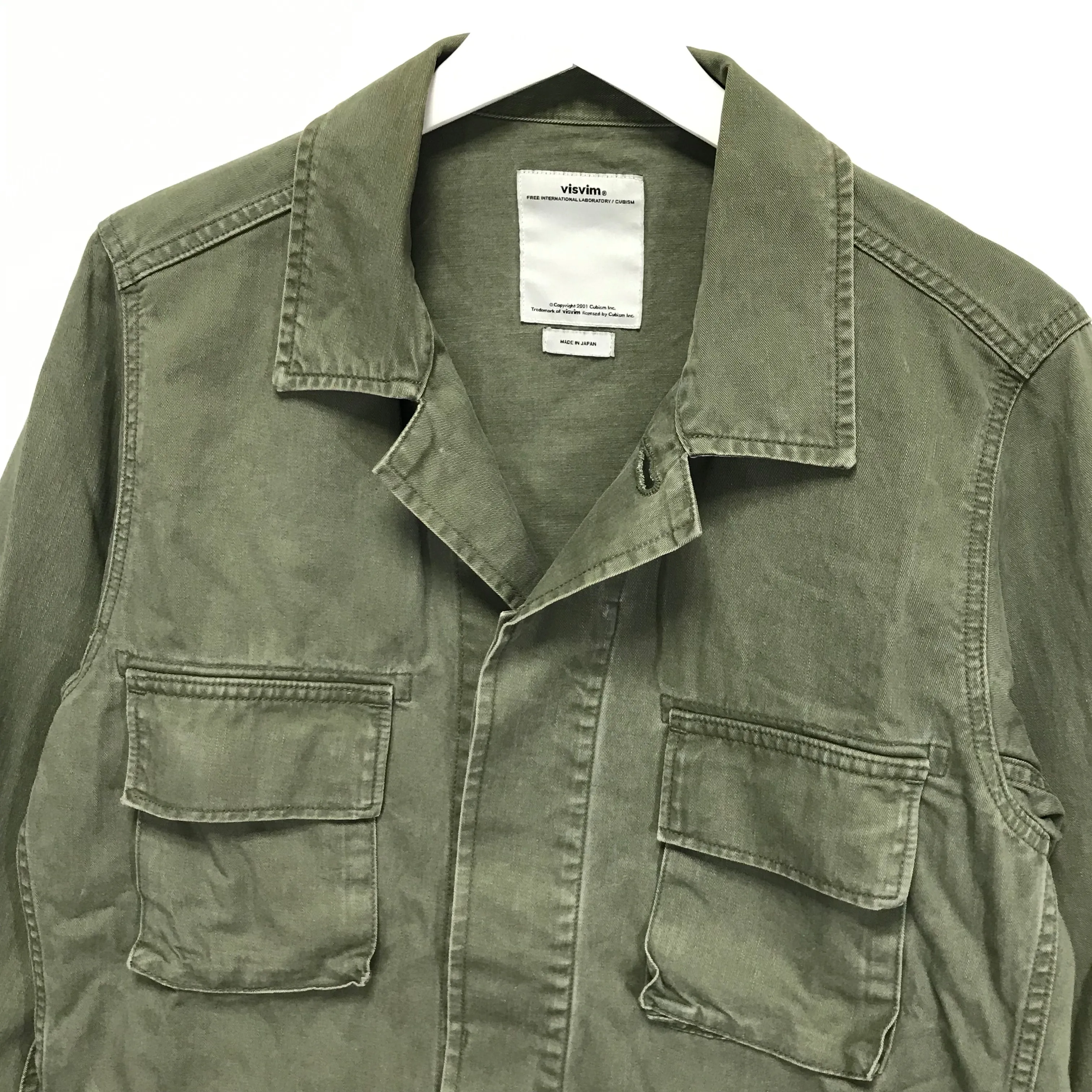 [M] Visvim 13AW Kilgore Jacket Dmgd Olive