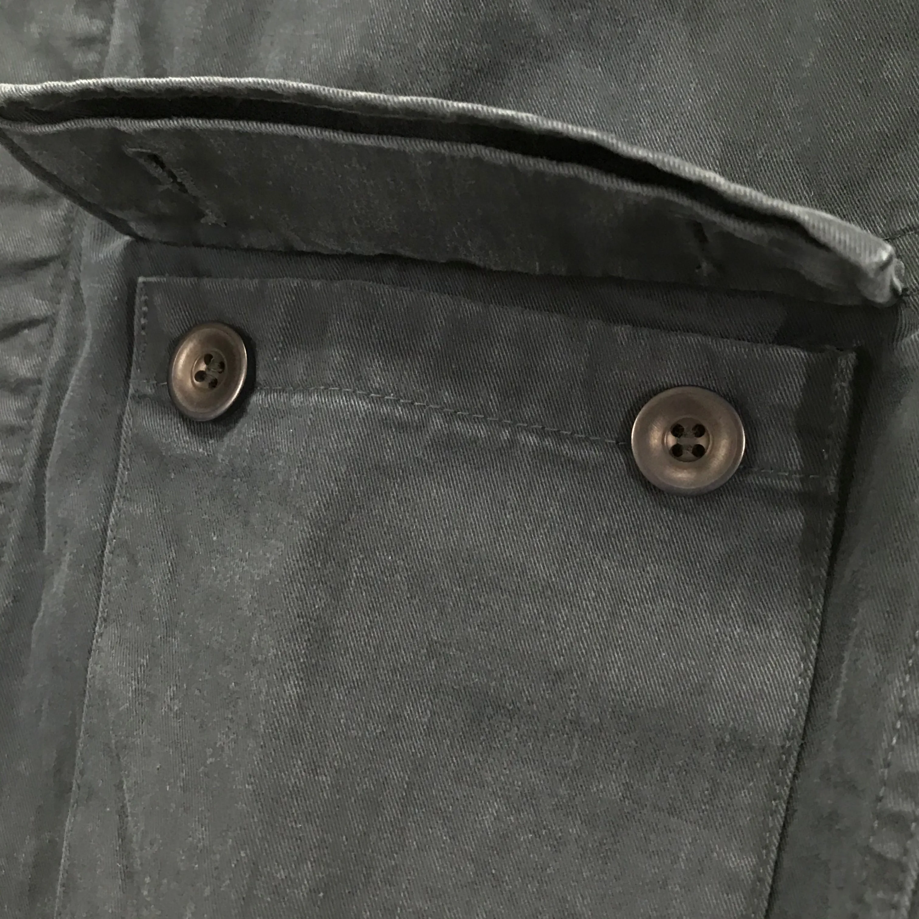 [M] Visvim 13SS Kilgore Jacket Damaged Navy