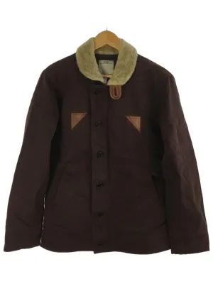 [M] Visvim Gore Windstopper Deckhand Jacket Brown