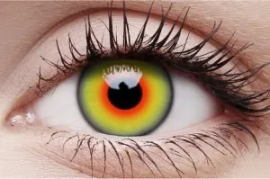 Mad Hatter Halloween Contact Lenses Green 1 Day Use Contacts