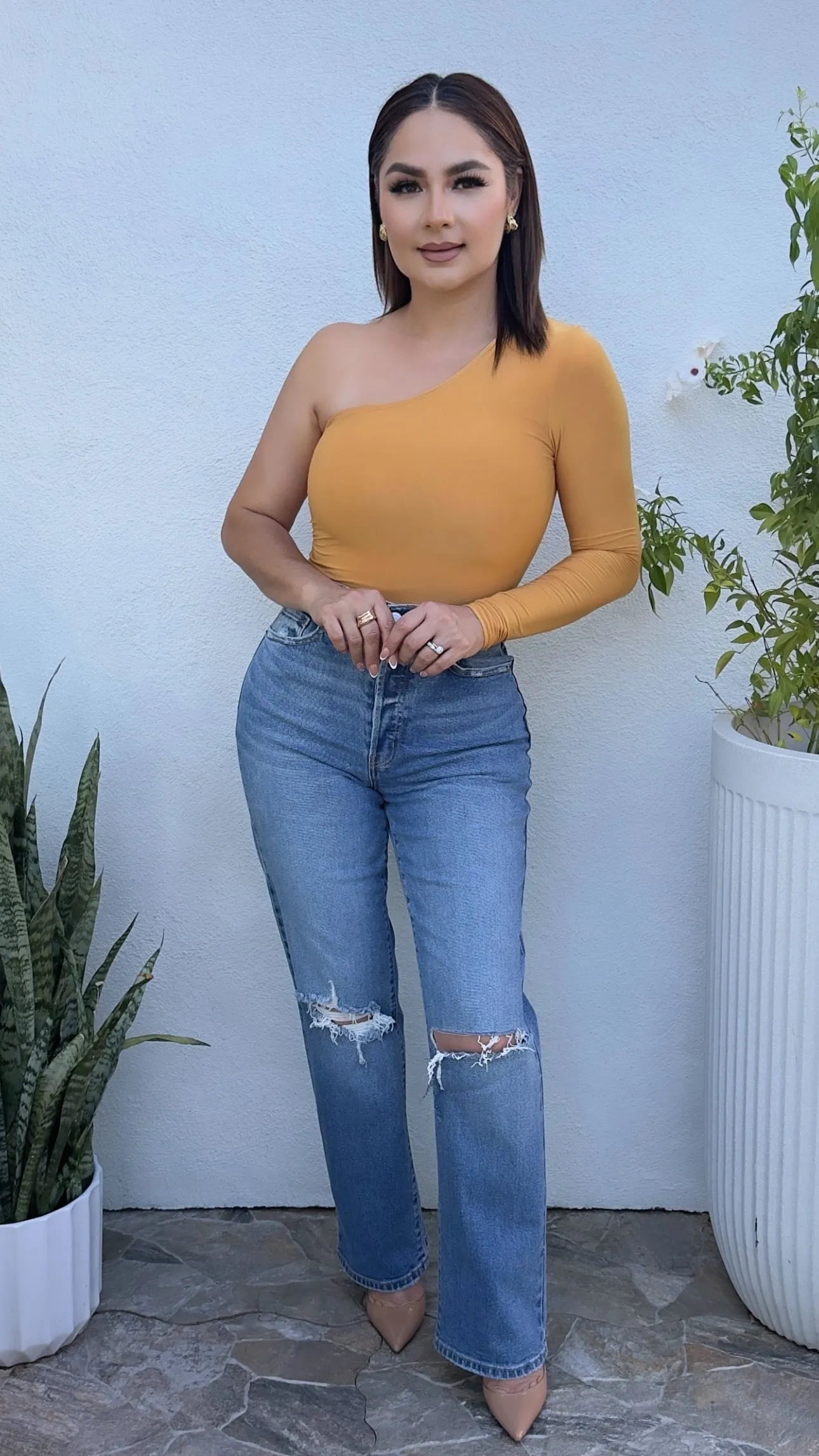 MALEA MUSTARD BODYSUIT