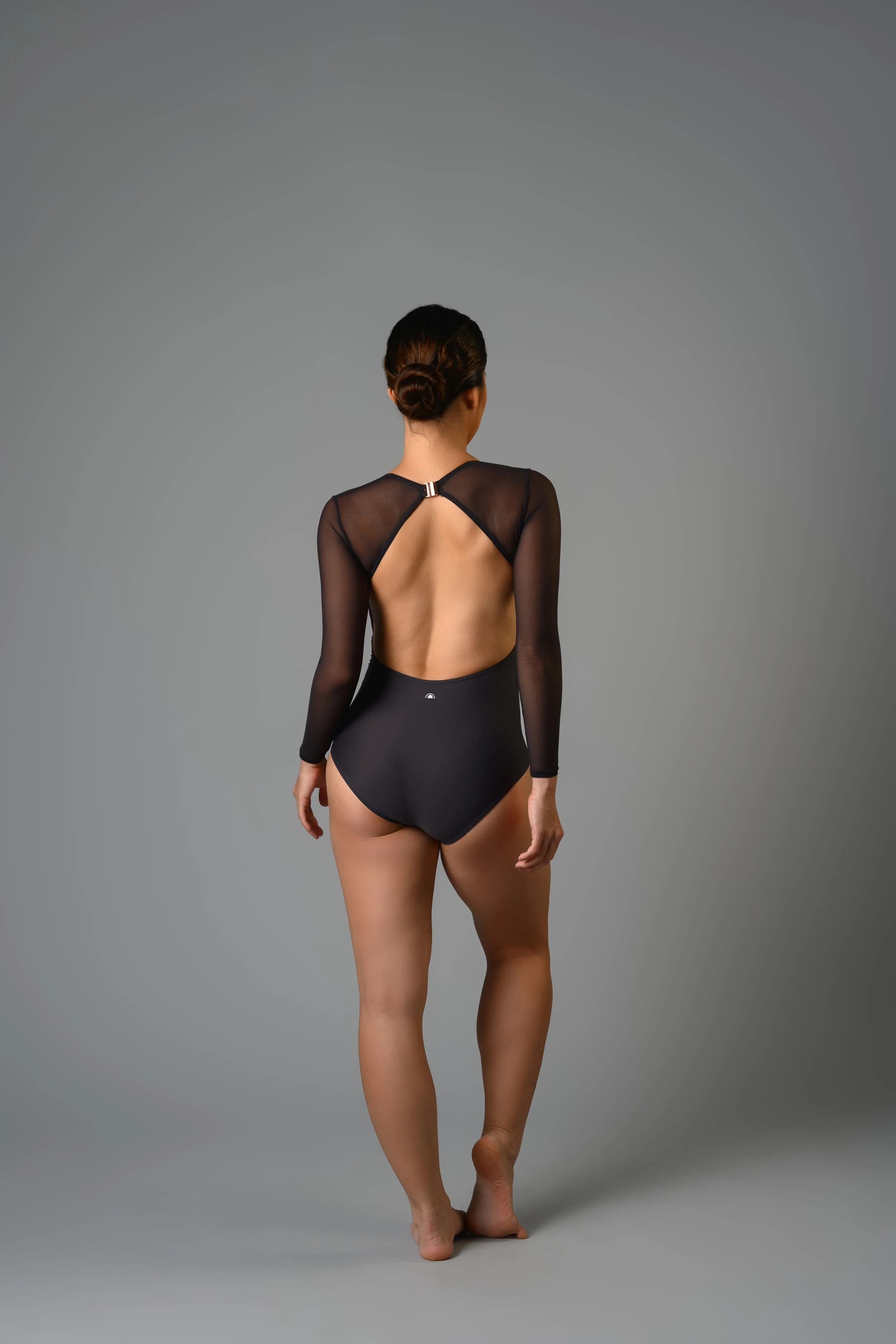 Megan Leotard in Amethyst (Velvet Front)