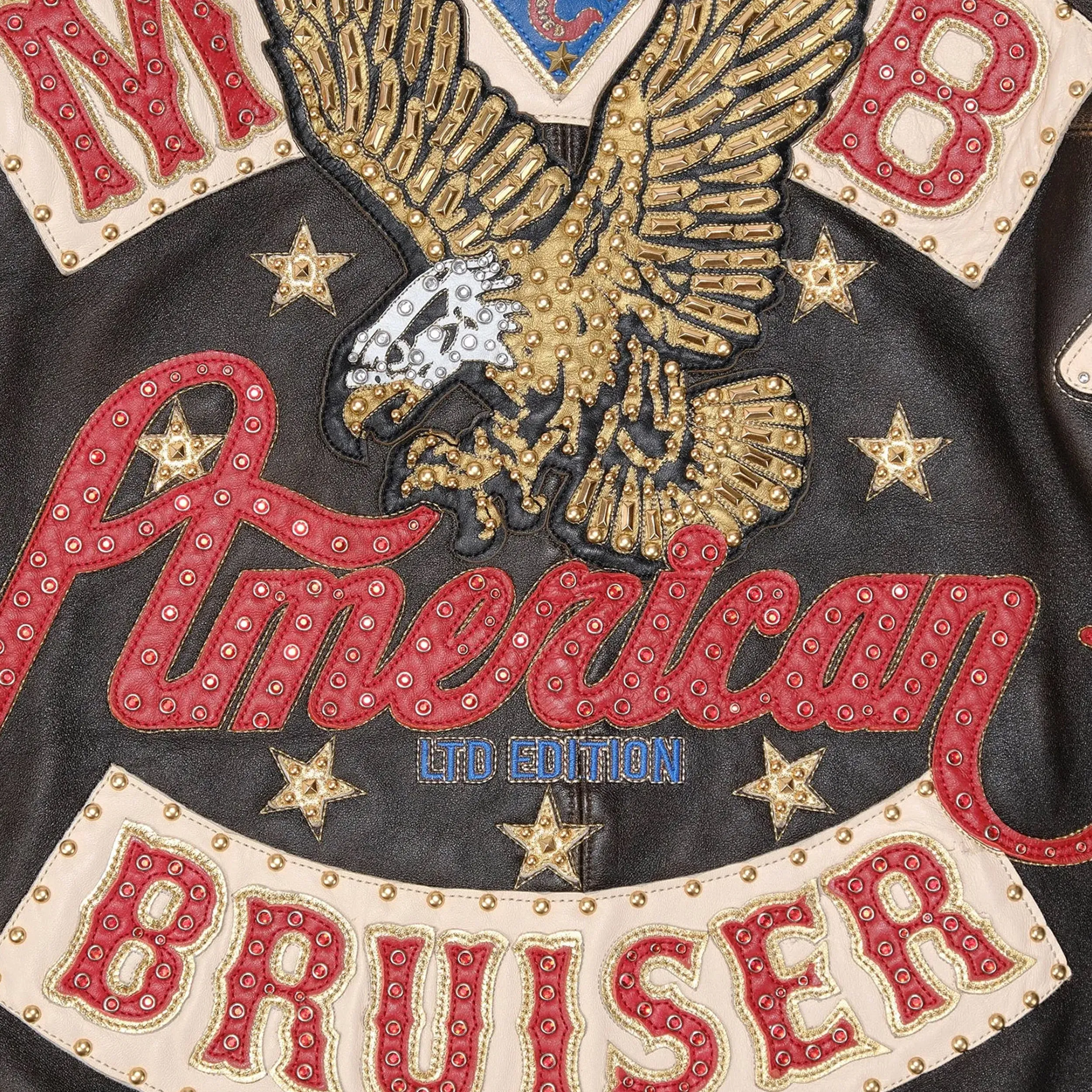 Men's American Bruiser Plush Leather Jacket