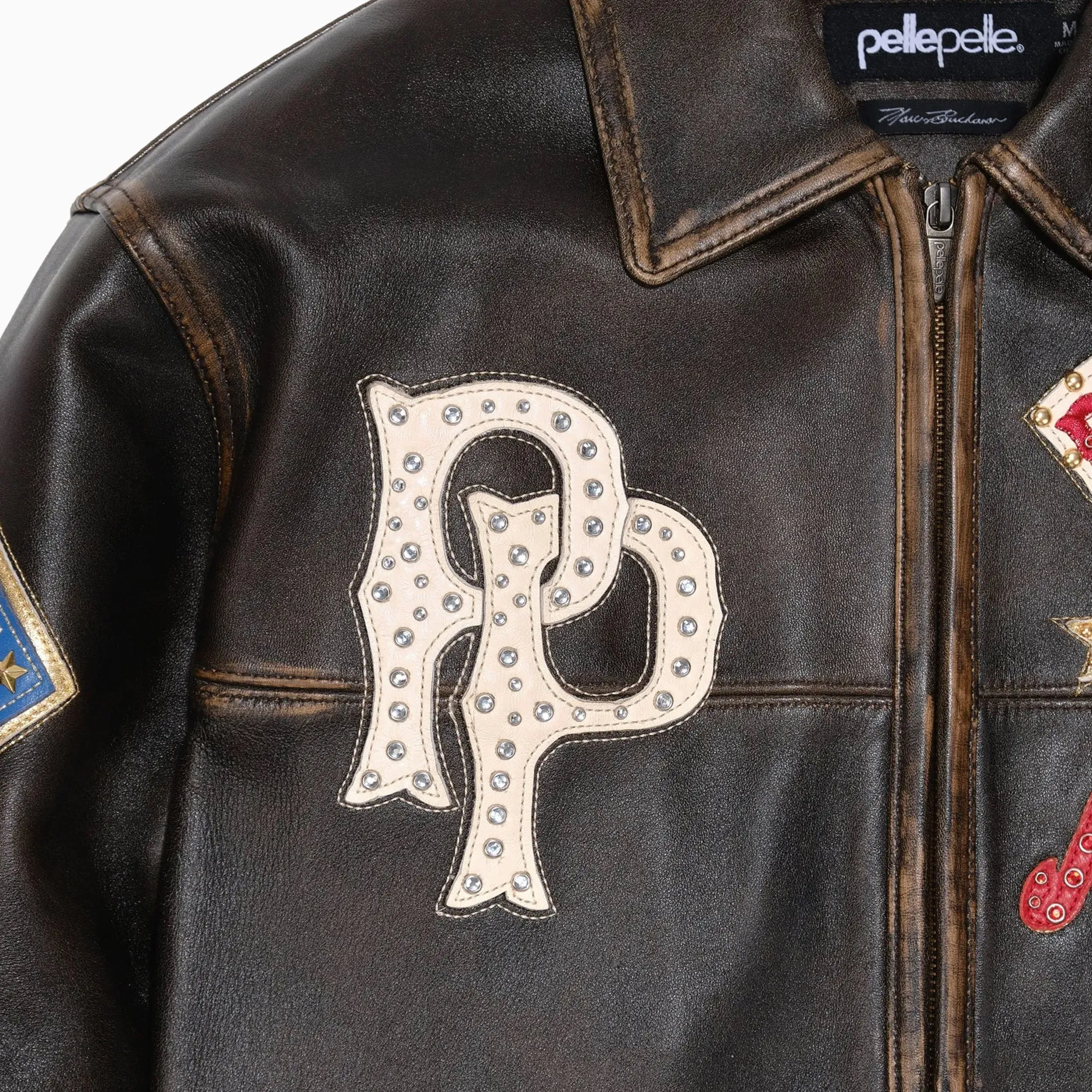 Men's American Bruiser Plush Leather Jacket